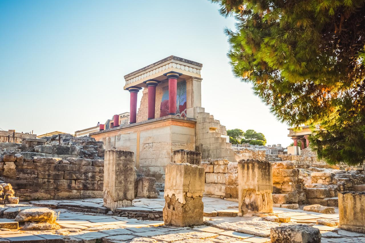 Najveće grčko ostrvo Krit - palata u Knososu