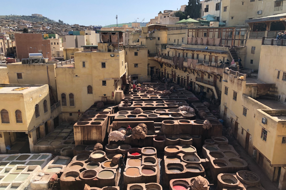 Fes - kraljevski gradovi Maroka